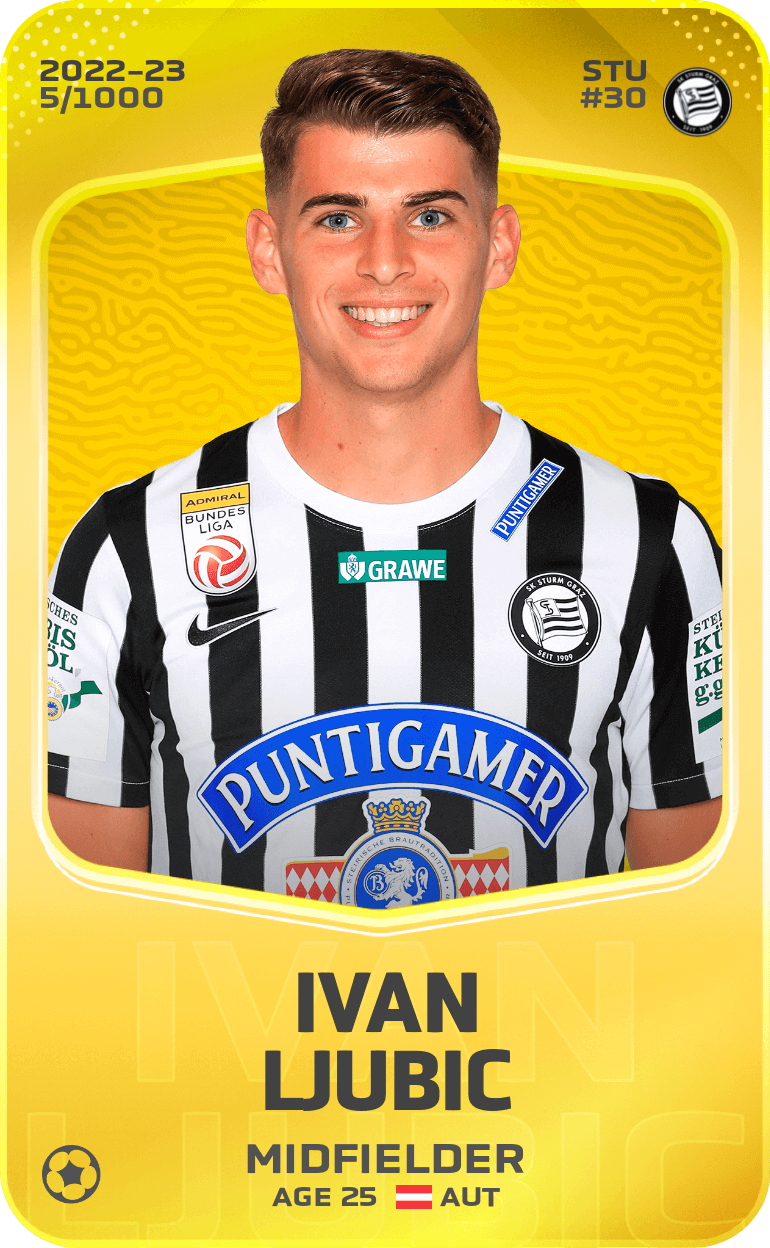 Ivan Ljubic 2022-23 • Limited 5/1000