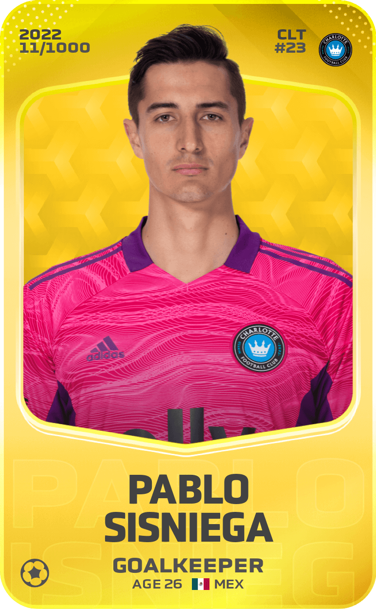 Pablo Sisniega 2022-23 • Limited 11/1000