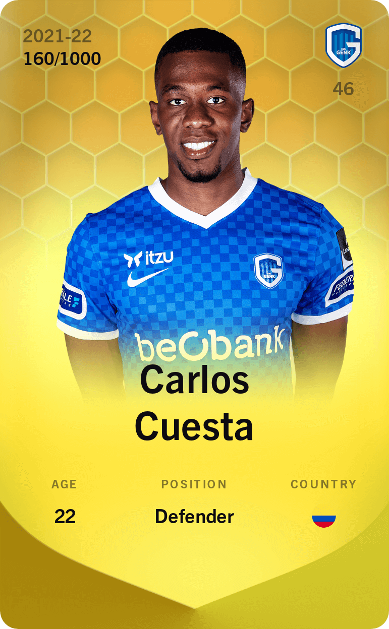 Carlos Cuesta 2021-22 • Limited 160/1000