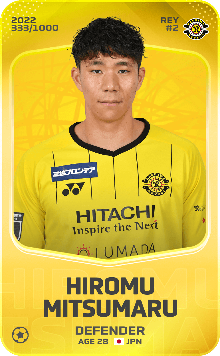 Hiromu Mitsumaru 2022-23 • Limited 333/1000