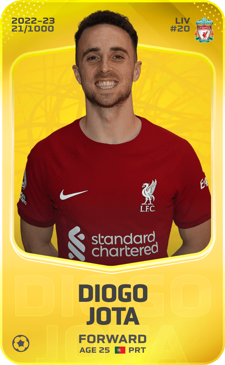 Diogo Jota 2022-23 • Limited 21/1000