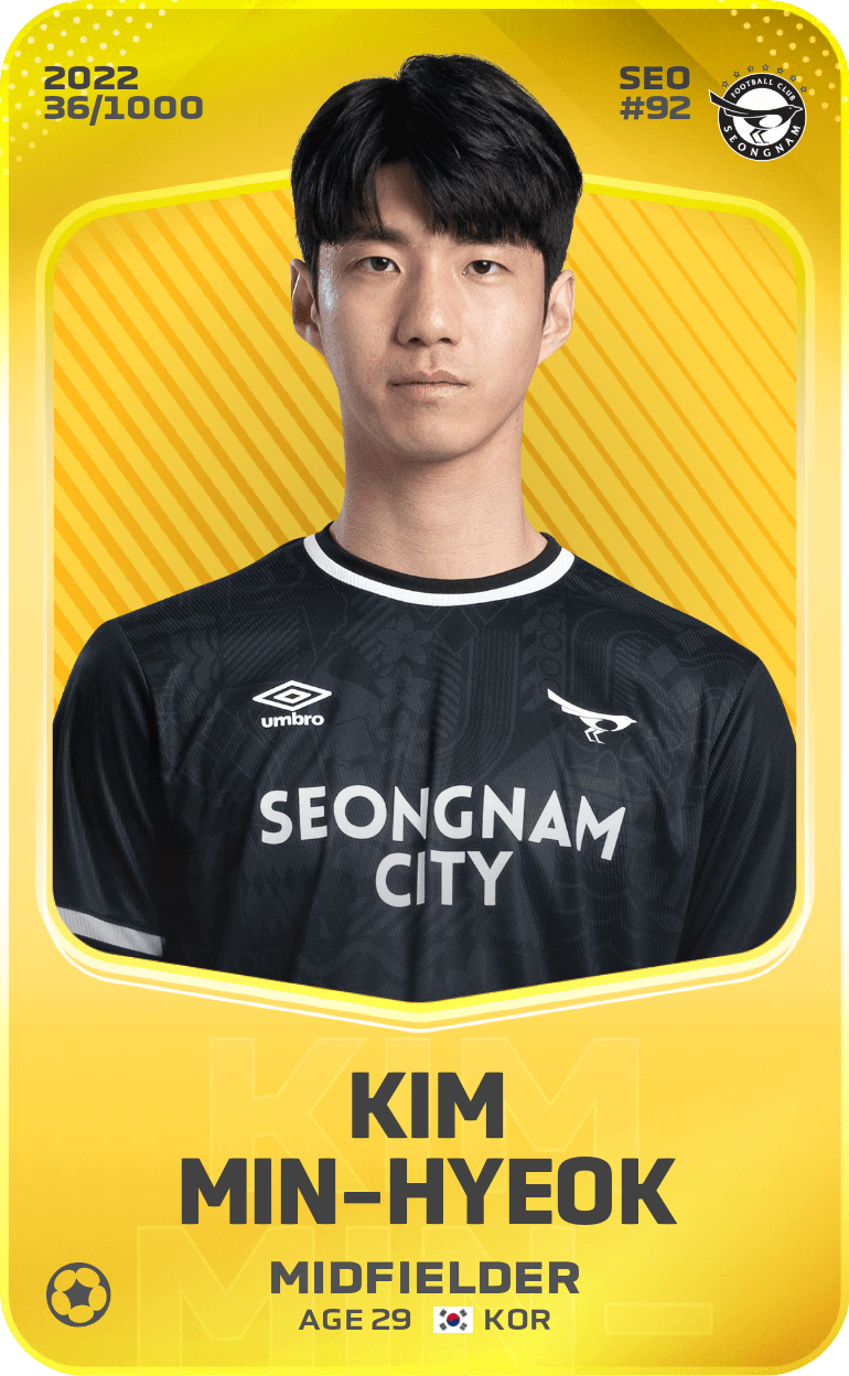 Kim Min-Hyeok 2022-23 • Limited 36/1000