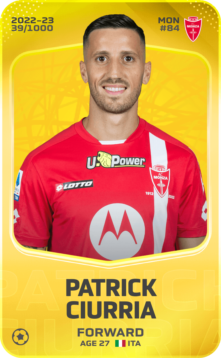 Patrick Ciurria 2022-23 • Limited 39/1000