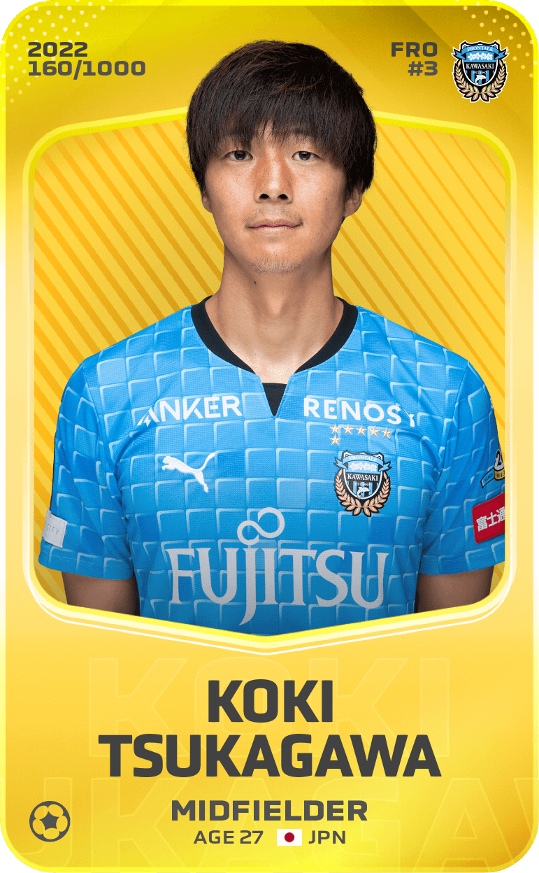 Koki Tsukagawa 2022-23 • Limited 160/1000