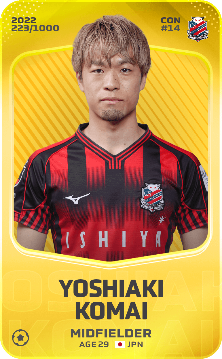 Yoshiaki Komai 2022-23 • Limited 223/1000