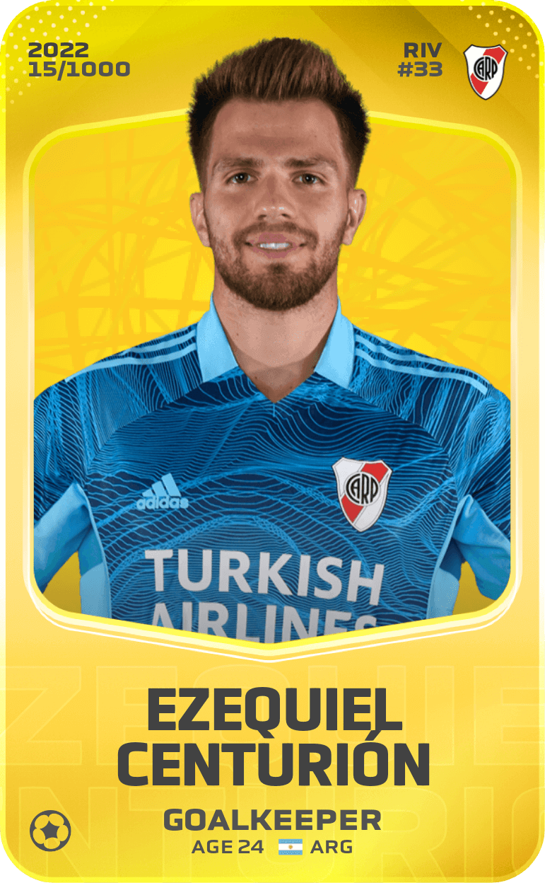 Ezequiel Centurión 2022-23 • Limited 15/1000