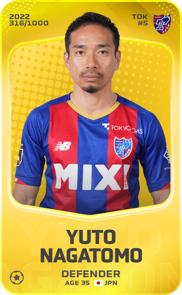 Yuto Nagatomo 2022-23 • Limited 316/1000