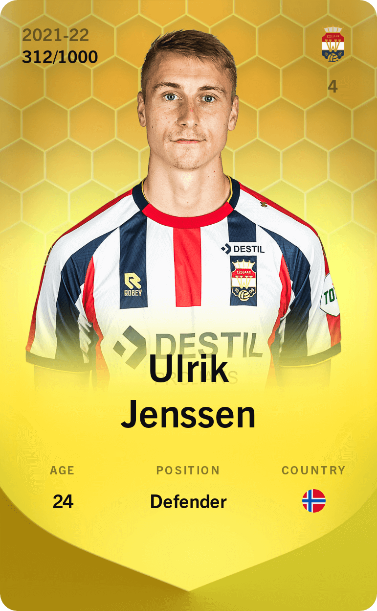 Ulrik Jenssen 2021-22 • Limited 312/1000