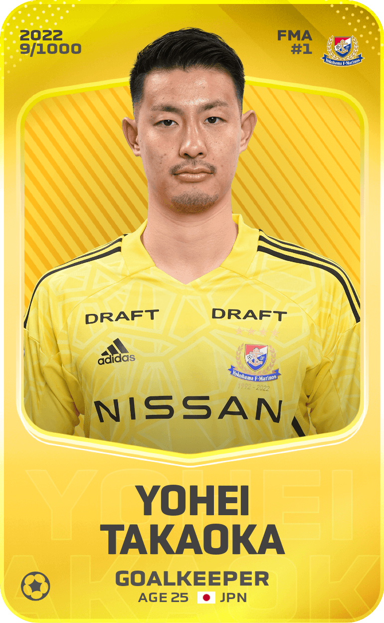 Yohei Takaoka 2022-23 • Limited 9/1000