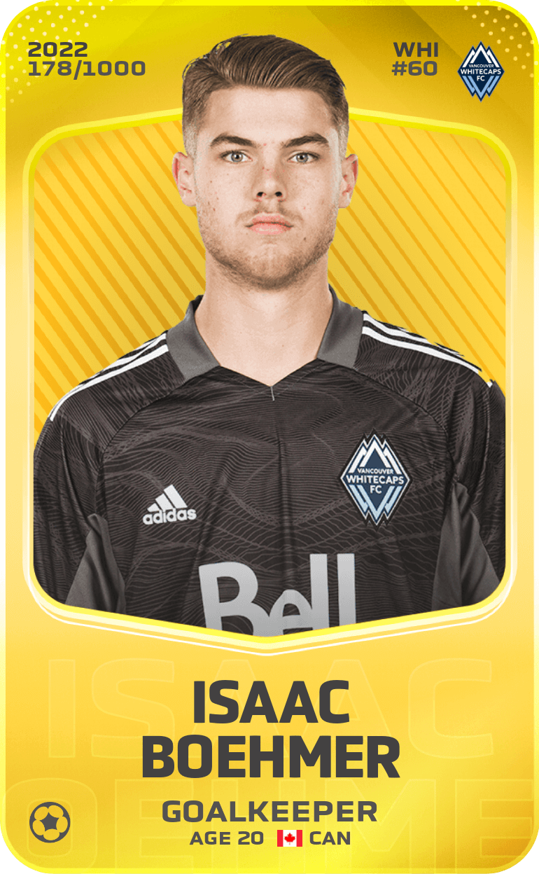 Isaac Boehmer 2022-23 • Limited 178/1000