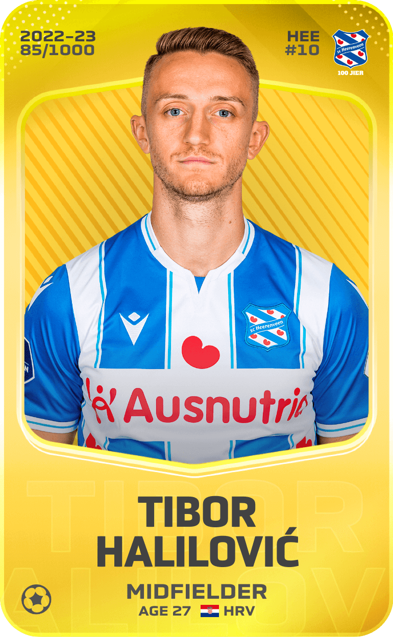 Tibor Halilović 2022-23 • Limited 85/1000