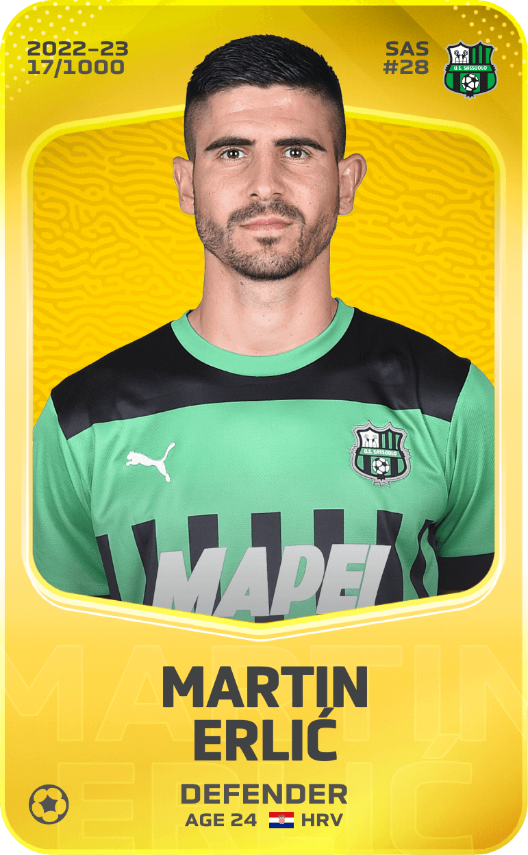 Martin Erlić 2022-23 • Limited 17/1000