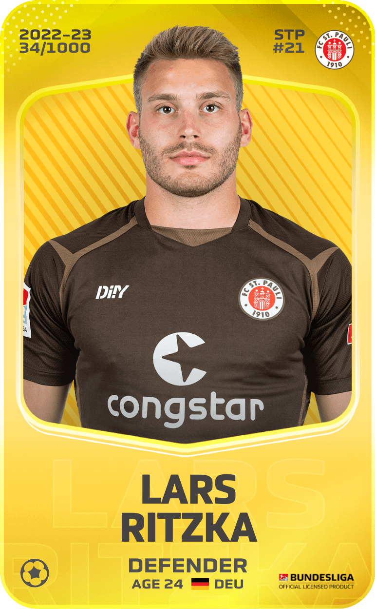 Lars Ritzka 2022-23 • Limited 34/1000