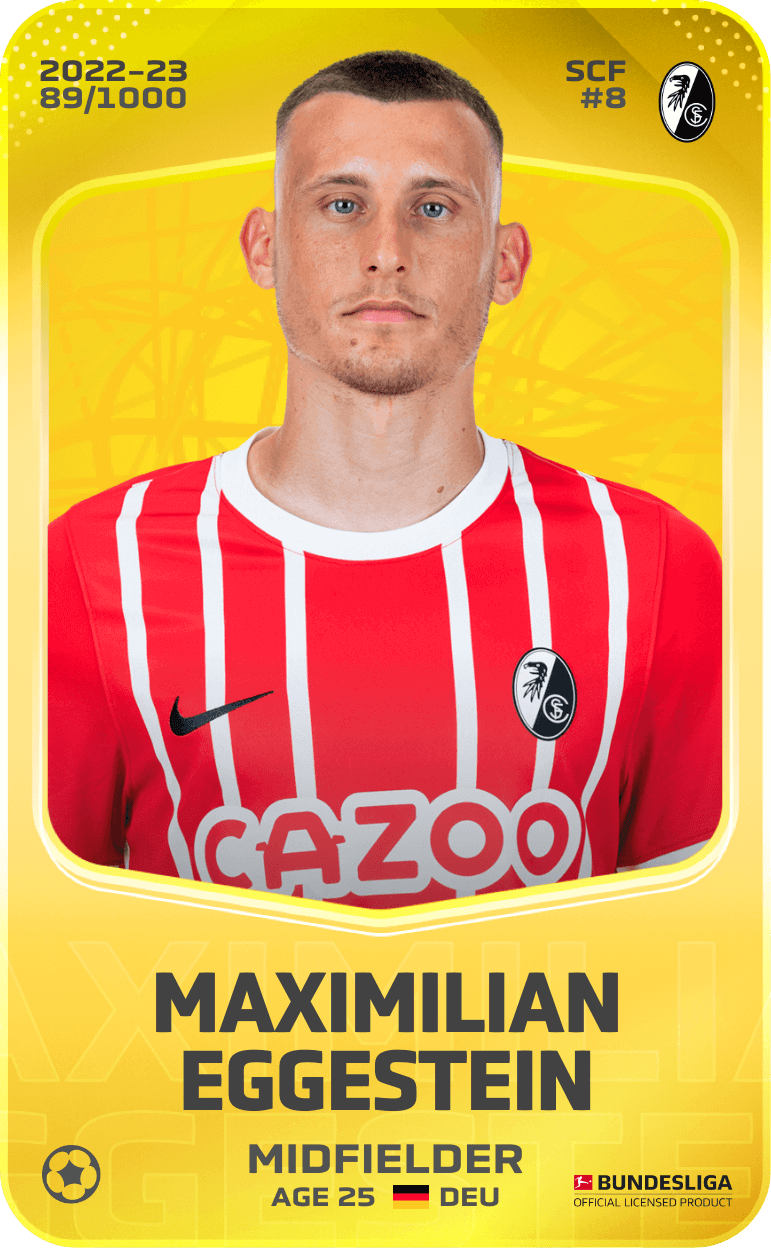 Maximilian Eggestein 2022-23 • Limited 89/1000
