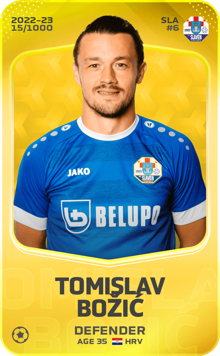 Tomislav Božić 2022-23 • Limited 15/1000