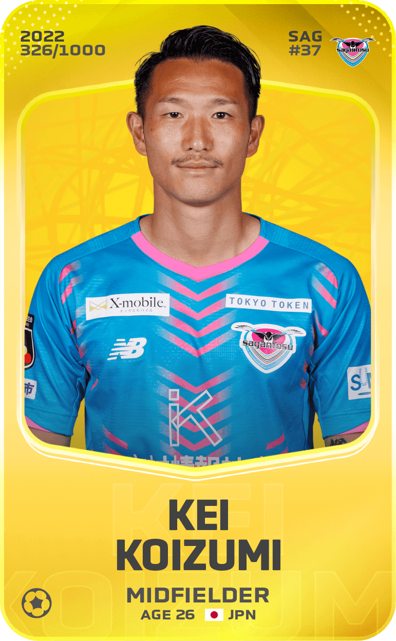 Kei Koizumi 2022-23 • Limited 326/1000