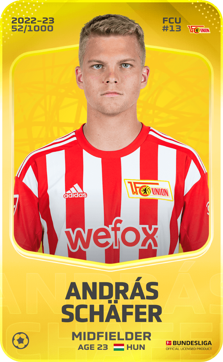 András Schäfer 2022-23 • Limited 52/1000