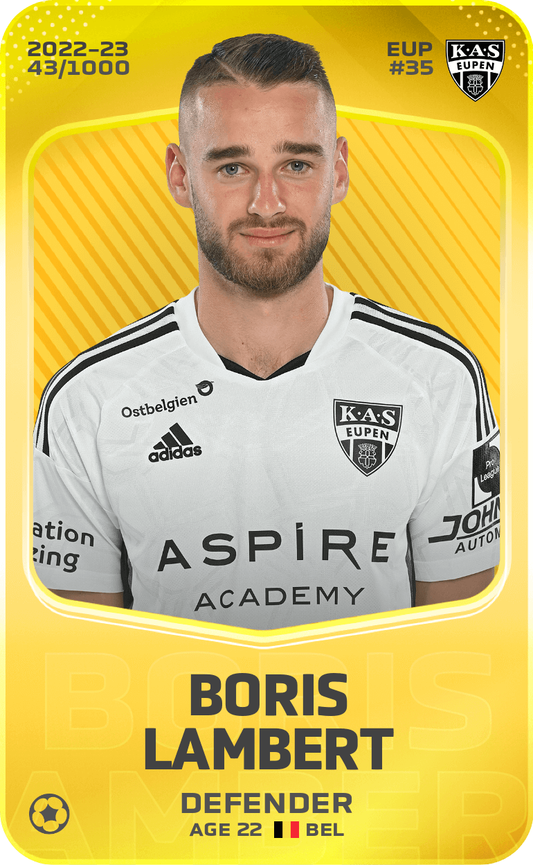 Boris Lambert 2022-23 • Limited 43/1000
