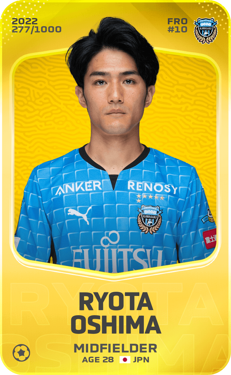 Ryota Oshima 2022-23 • Limited 277/1000