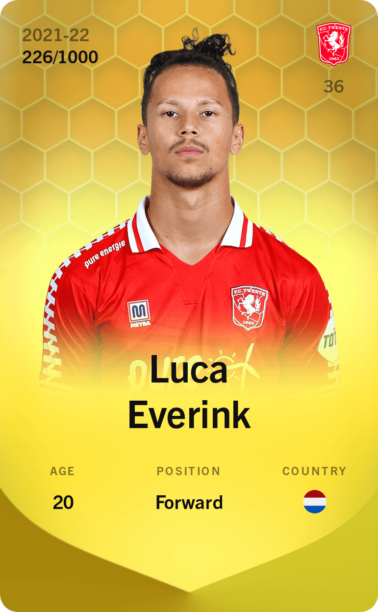 Luca Everink 2021-22 • Limited 226/1000