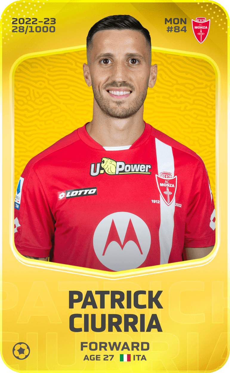 Patrick Ciurria 2022-23 • Limited 28/1000