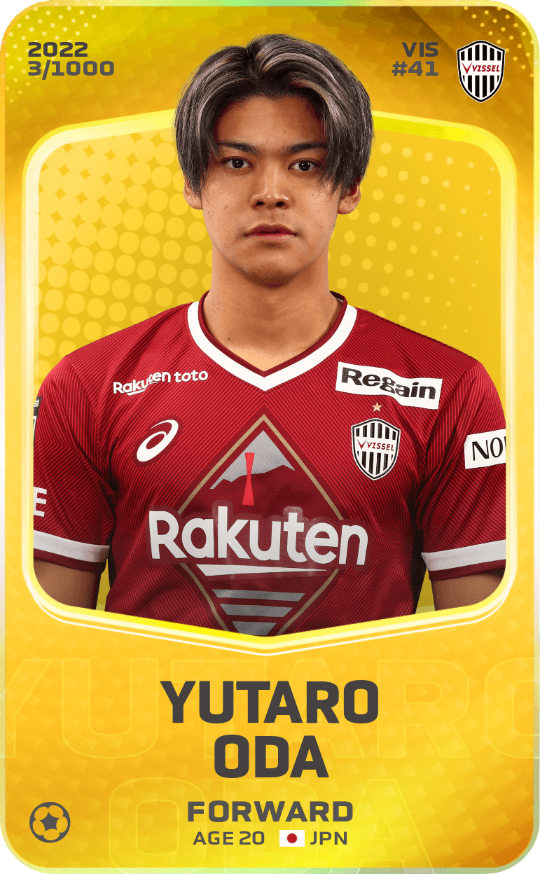 Yutaro Oda 2022-23 • Limited 3/1000