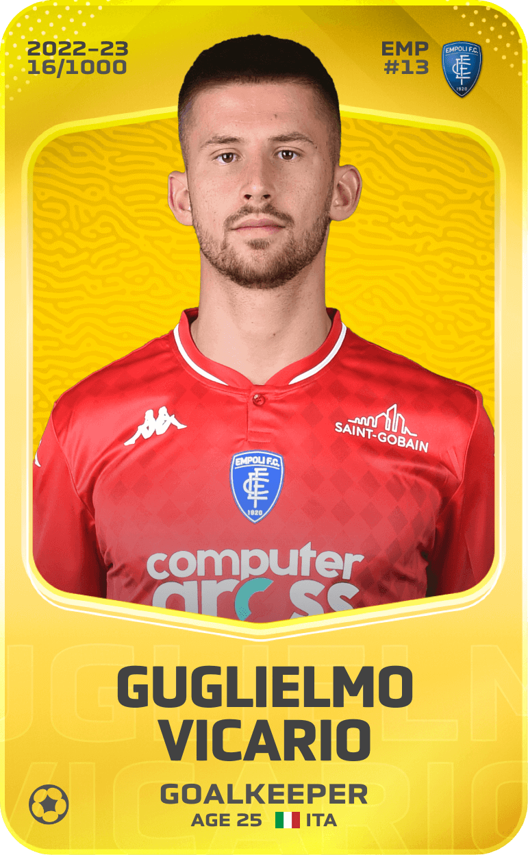 Guglielmo Vicario 2022-23 • Limited 16/1000