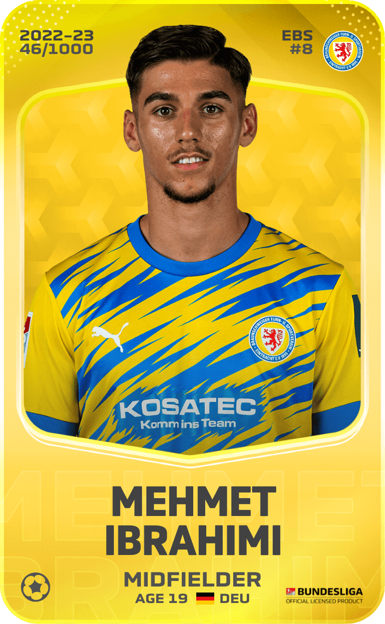 Mehmet Ibrahimi 2022-23 • Limited 46/1000