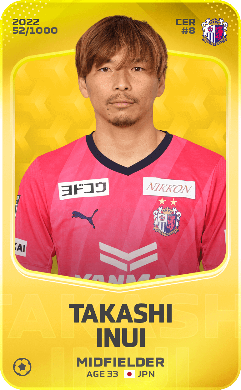 Takashi Inui 2022-23 • Limited 52/1000