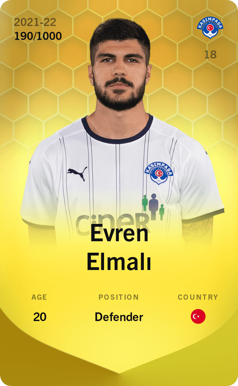 Evren Elmalı 2021-22 • Limited 190/1000