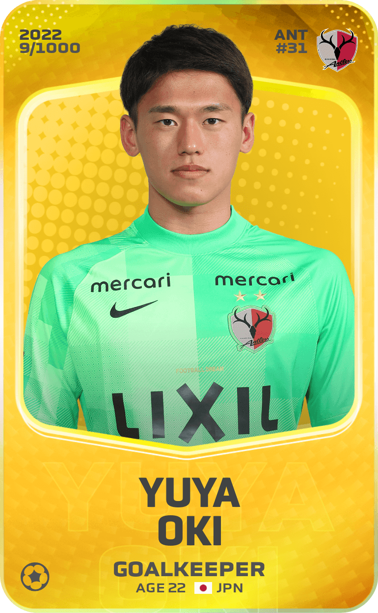 Yuya Oki 2022-23 • Limited 9/1000