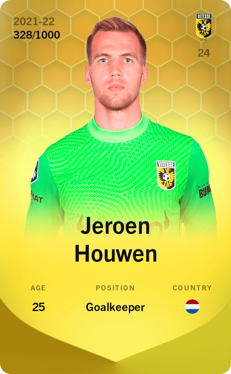 Jeroen Houwen 2021-22 • Limited 328/1000
