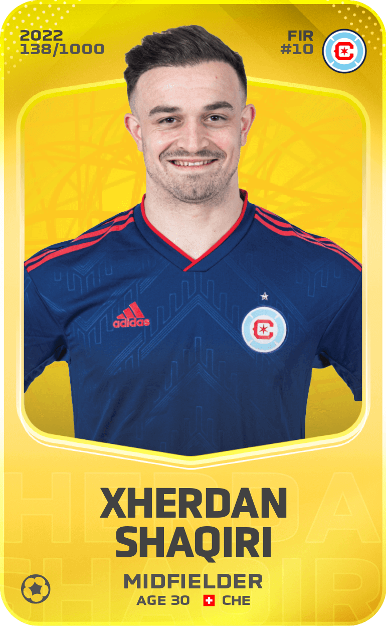 Xherdan Shaqiri 2022-23 • Limited 138/1000
