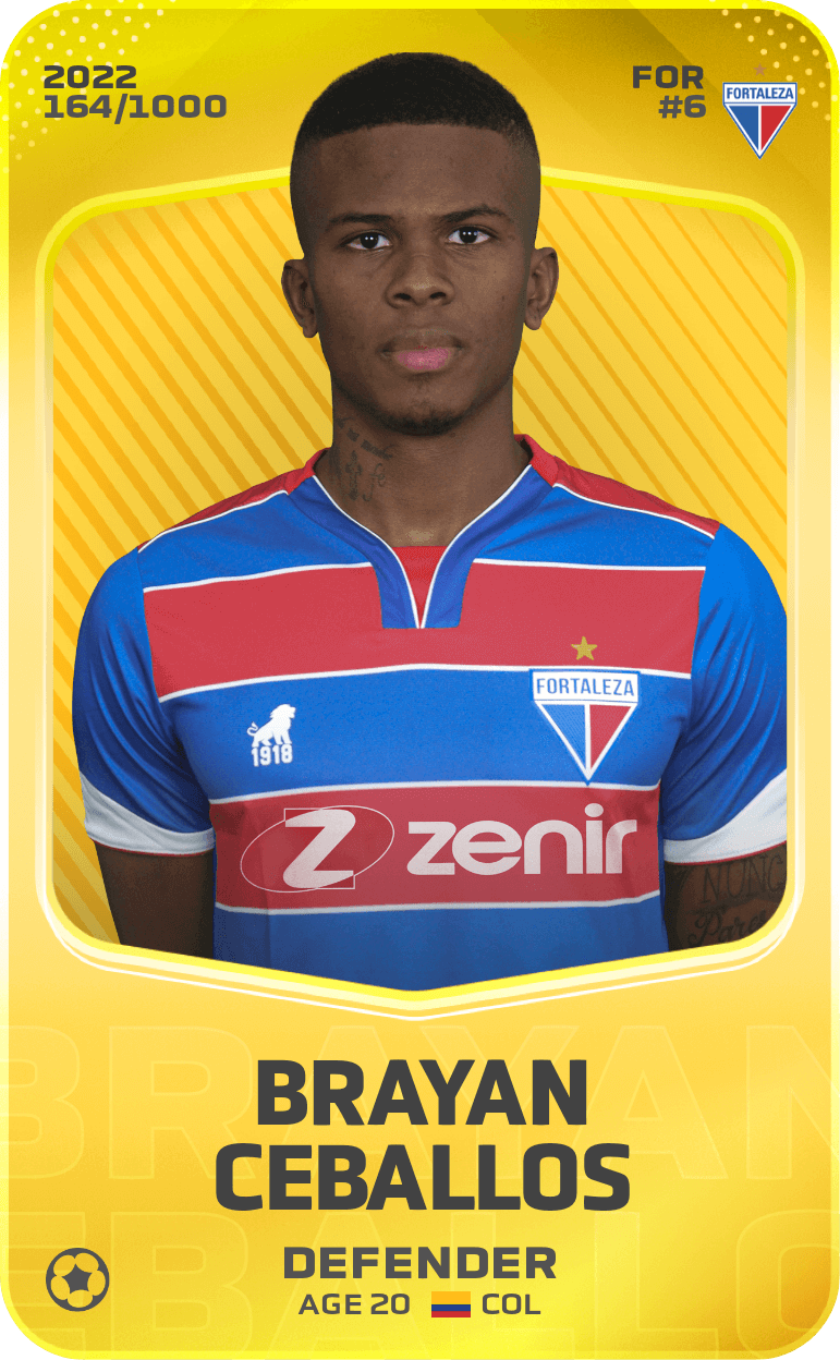 Brayan Ceballos 2022-23 • Limited 164/1000