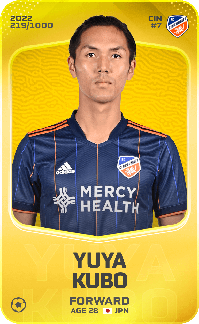 Yuya Kubo 2022-23 • Limited 219/1000