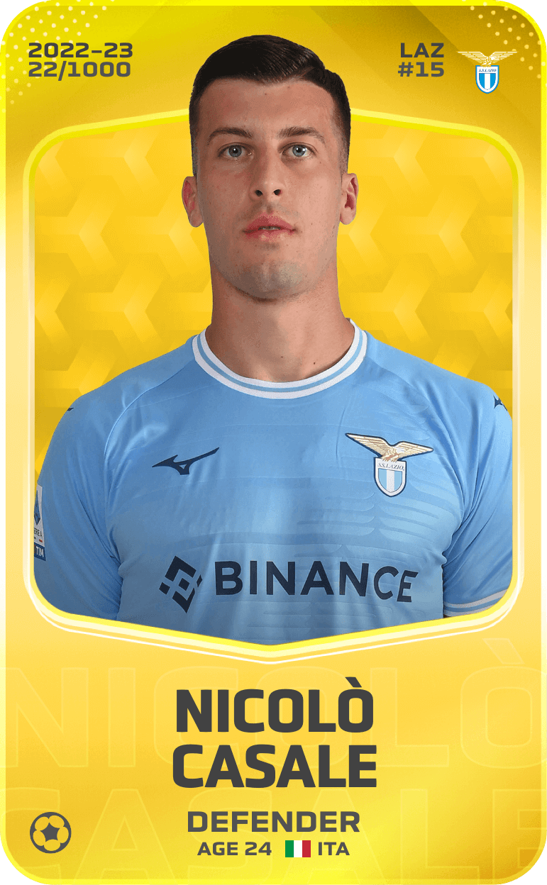 Nicolò Casale 2022-23 • Limited 22/1000