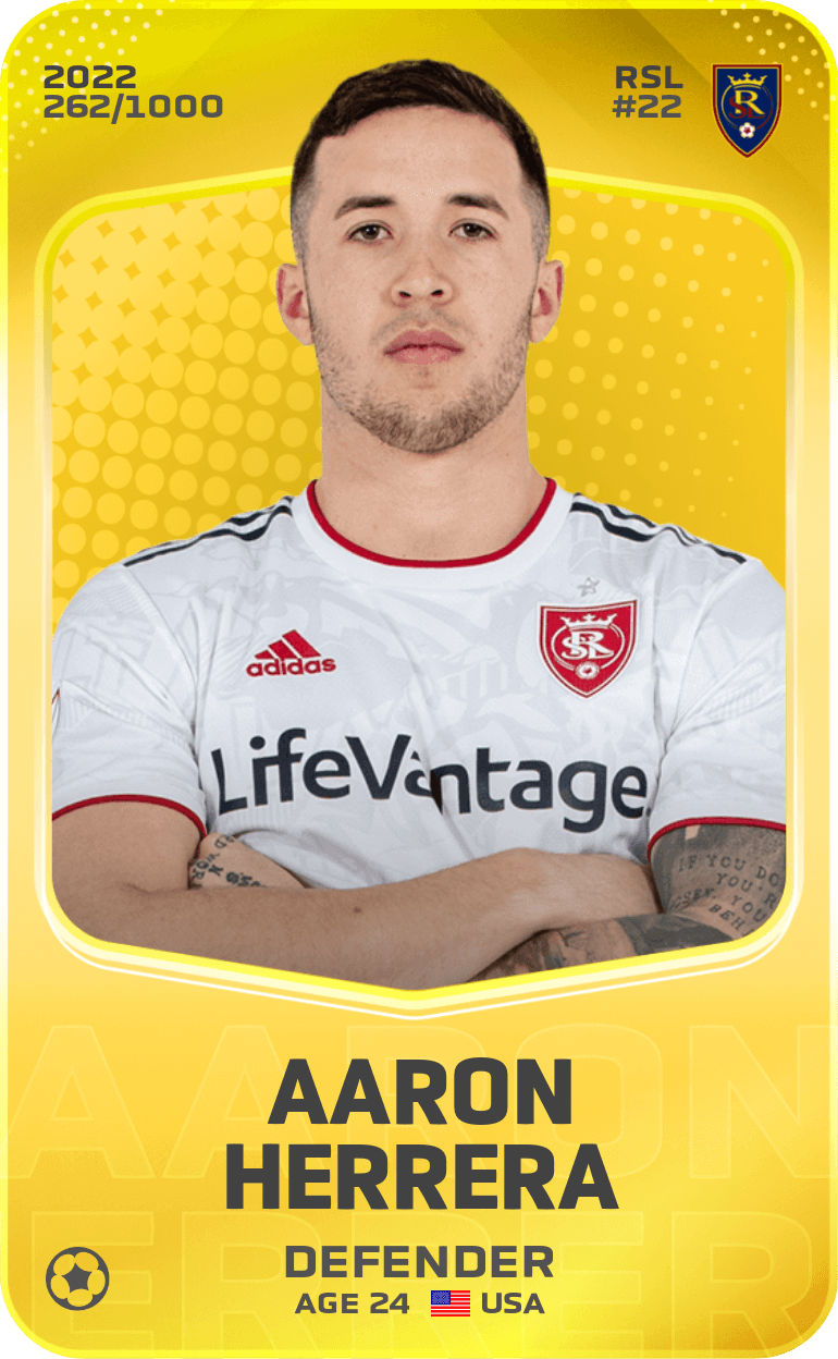 Aaron Herrera 2022-23 • Limited 262/1000