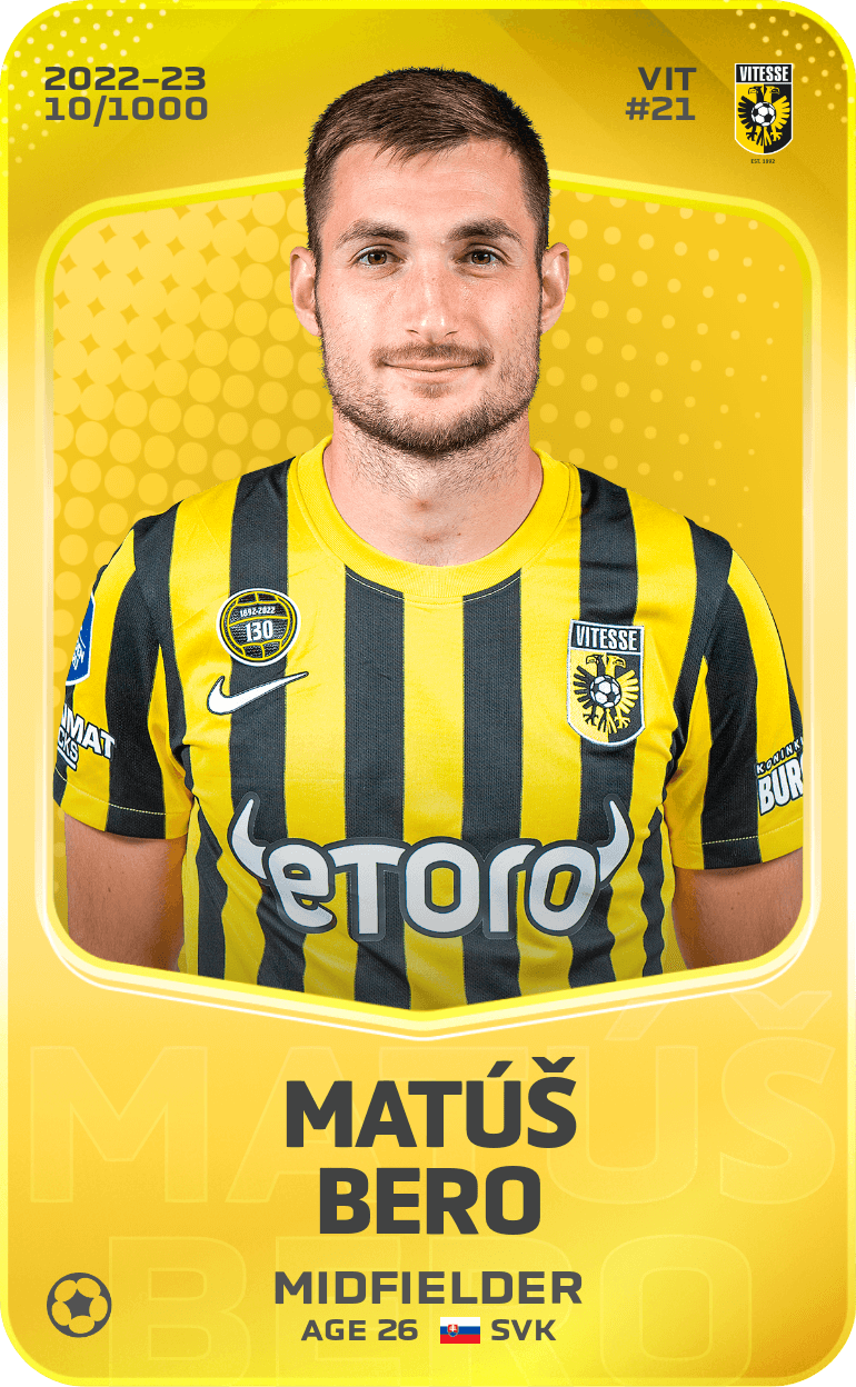 Matúš Bero 2022-23 • Limited 10/1000