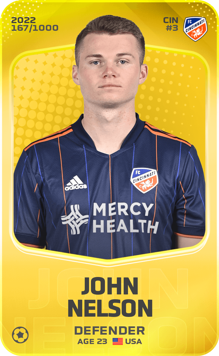 John Nelson 2022-23 • Limited 167/1000