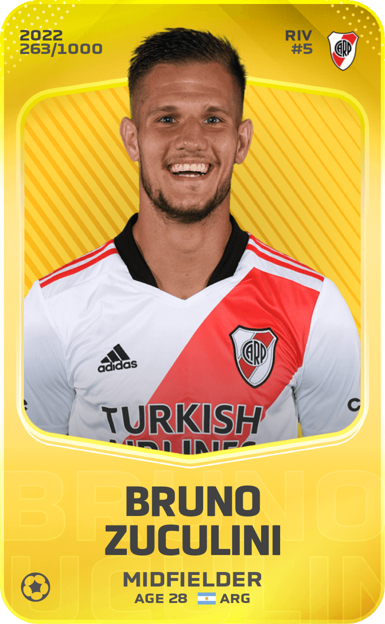 Bruno Zuculini 2022-23 • Limited 263/1000