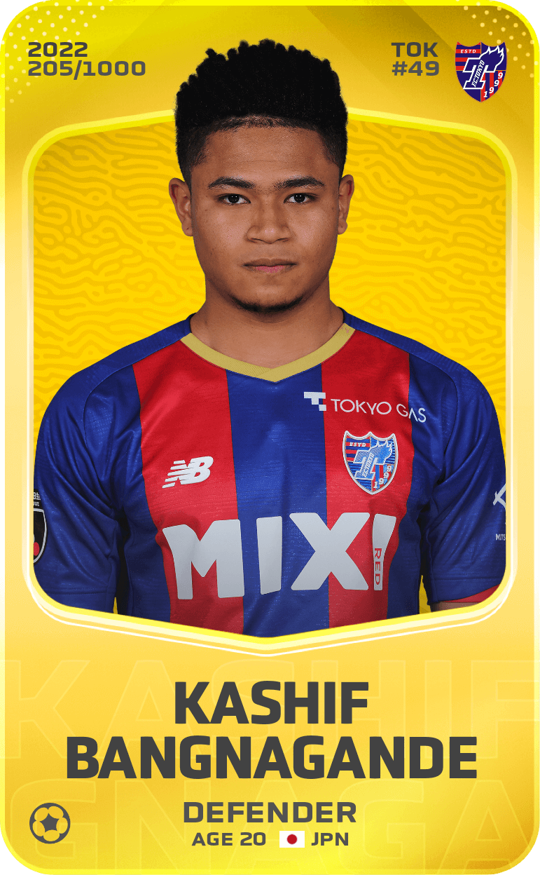Kashif Bangnagande 2022-23 • Limited 205/1000