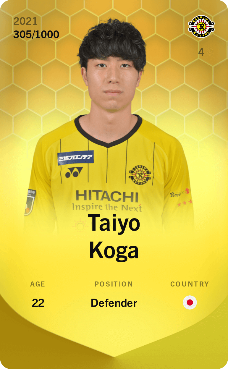 Taiyo Koga 2021-22 • Limited 305/1000
