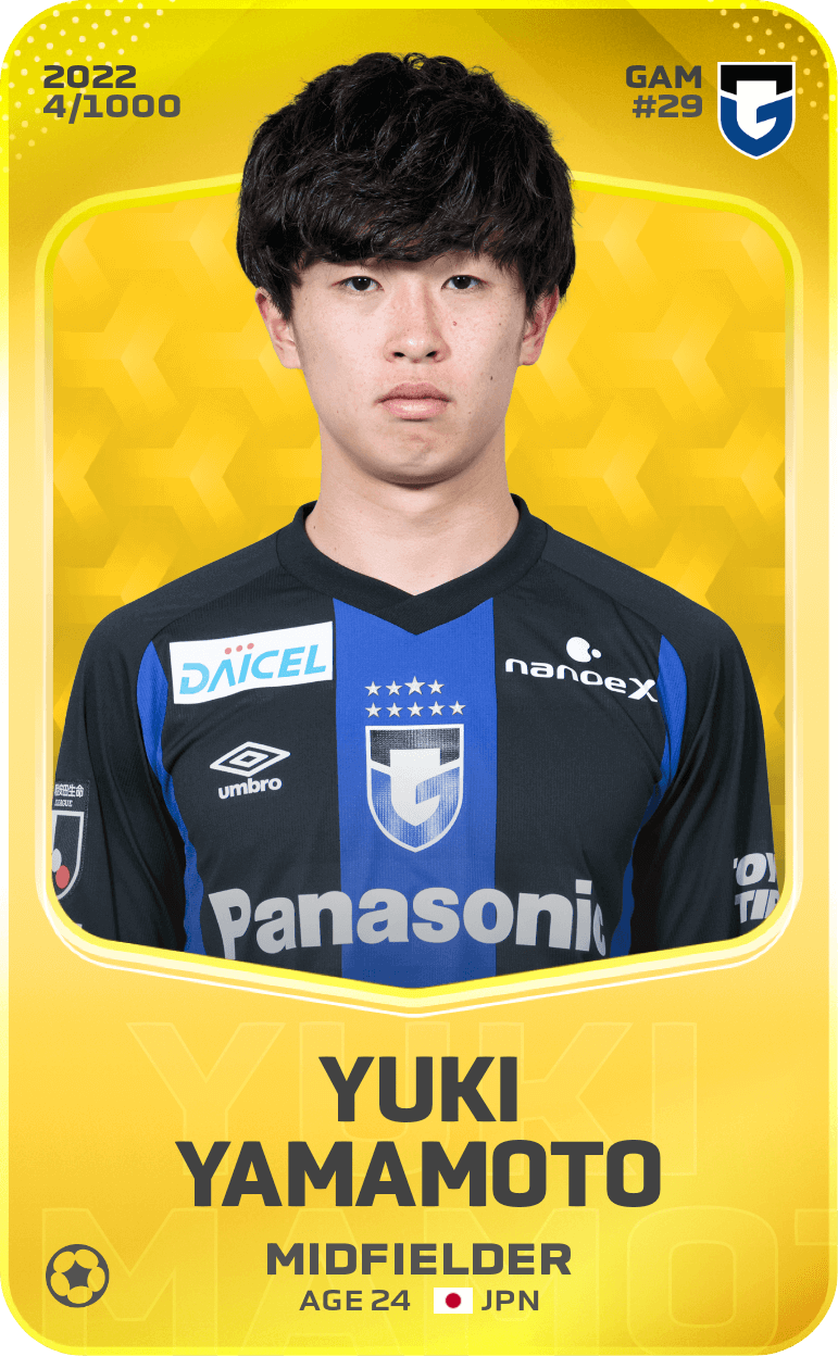 Yuki Yamamoto 2022-23 • Limited 4/1000