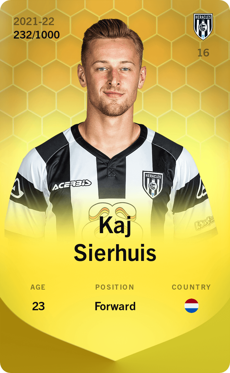 Kaj Sierhuis 2021-22 • Limited 232/1000