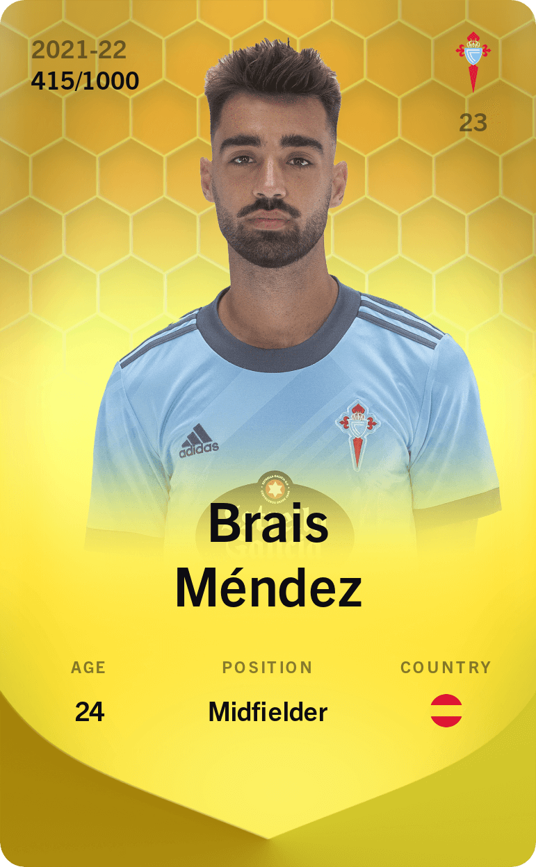 Brais Méndez 2021-22 • Limited 415/1000