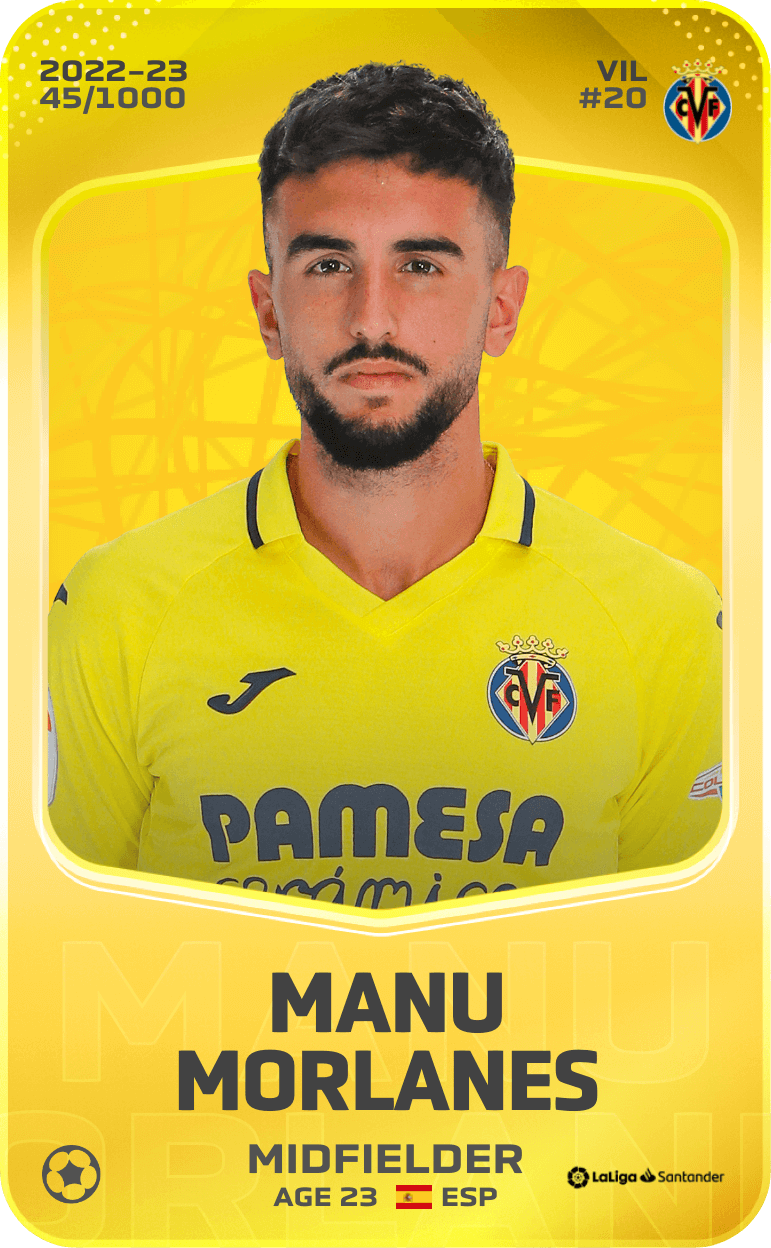 Manu Morlanes 2022-23 • Limited 45/1000