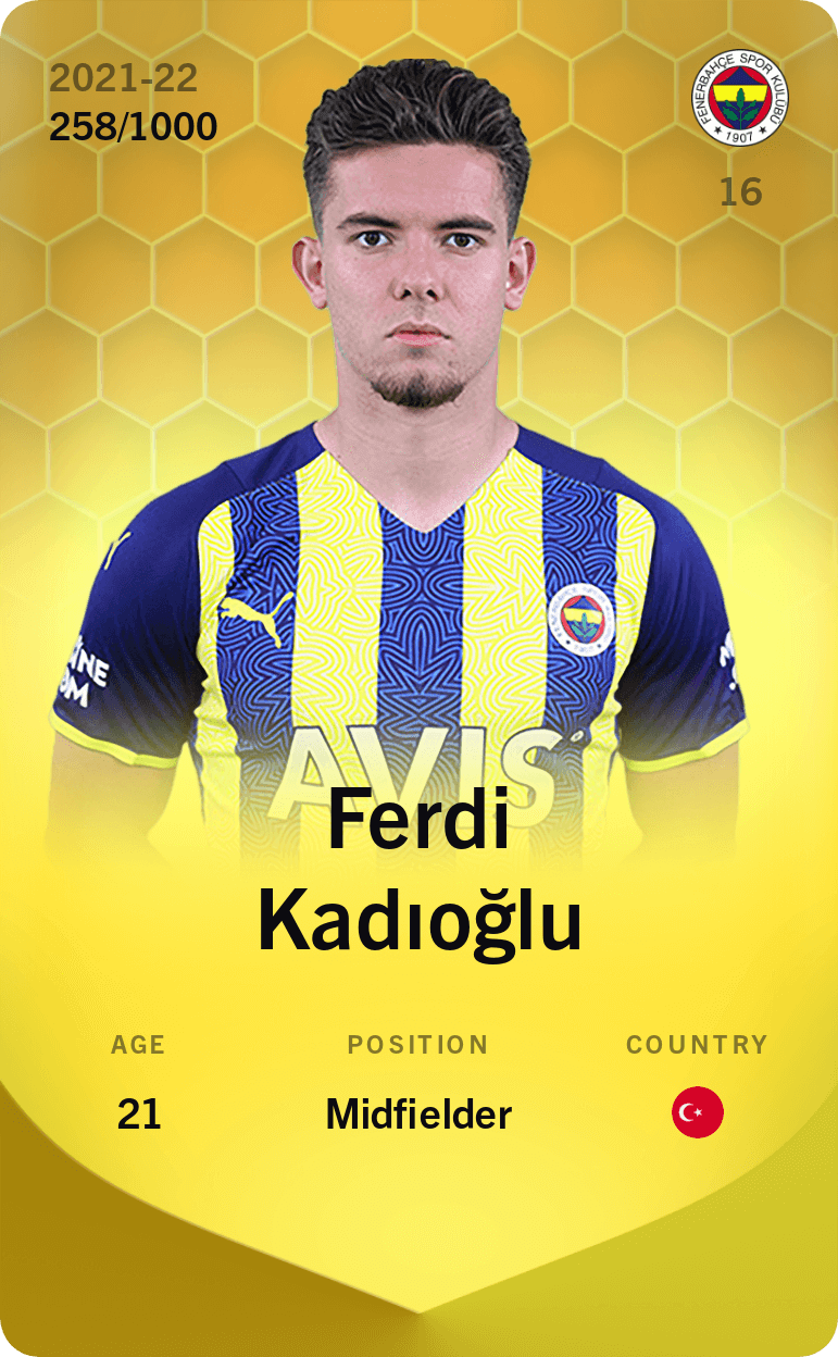Ferdi Kadıoğlu 2021-22 • Limited 258/1000