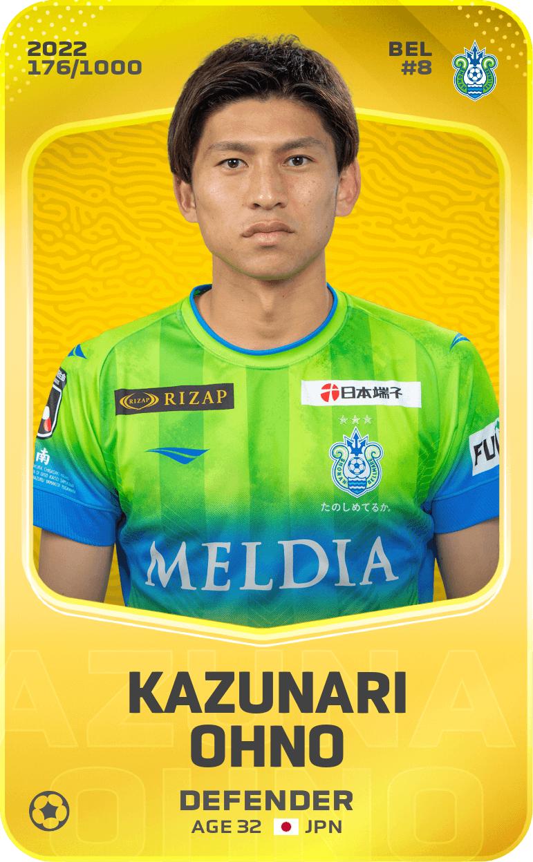 Kazunari Ohno 2022-23 • Limited 176/1000