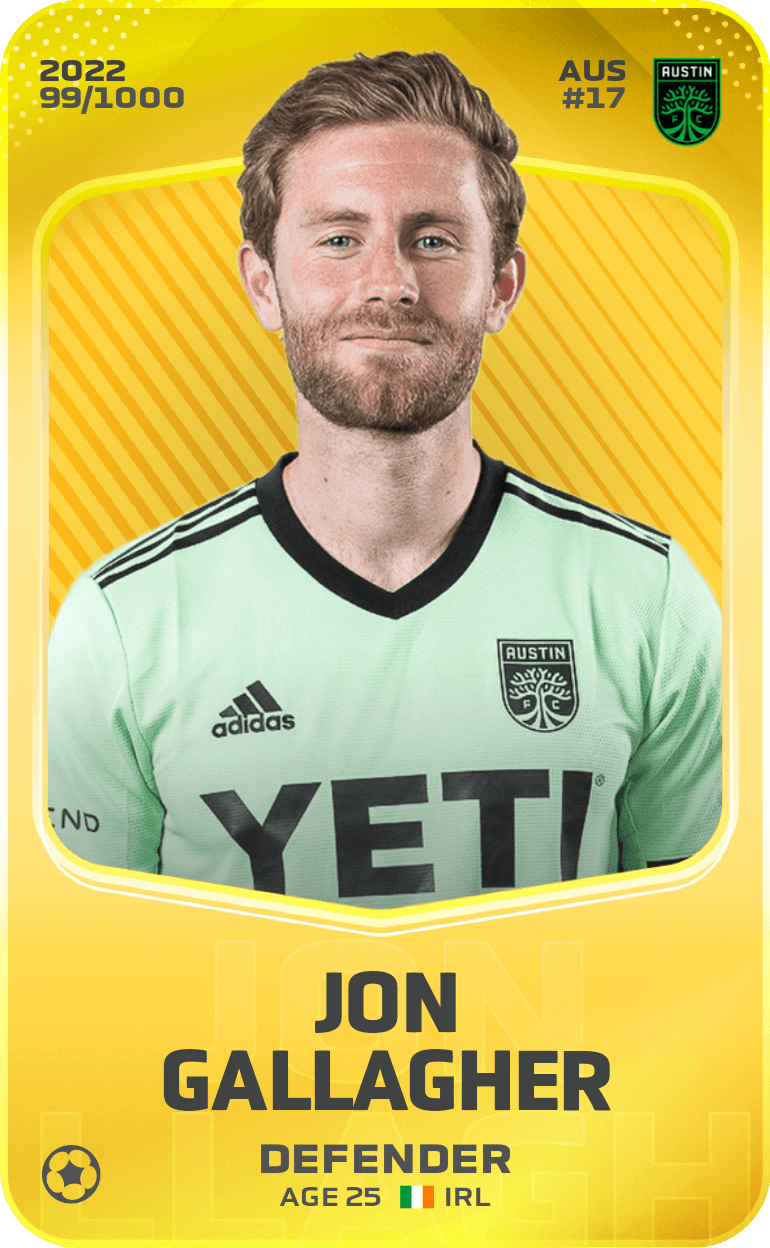 Jon Gallagher 2022-23 • Limited 99/1000