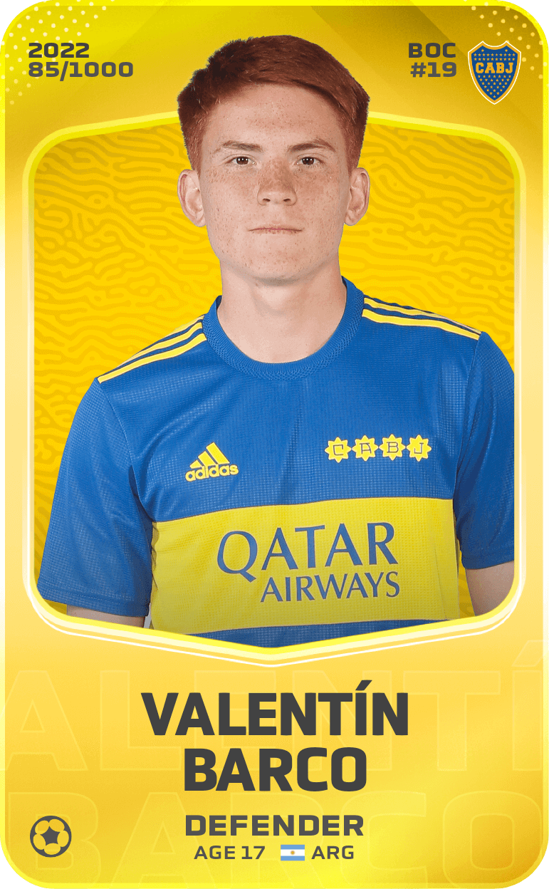 Valentín Barco 2022-23 • Limited 85/1000